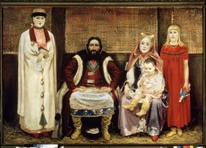 De familie van de koopman in de 17e eeuw