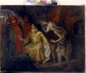 Tsaar Ivan IV de Verschrikkelijke door Andrei Petrovich Ryabushkin