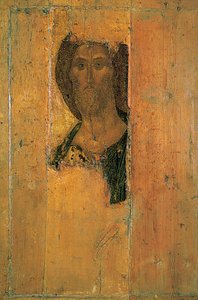 Salvator Mundi Redder van de Wereld, ca. 1410 door Andrei Rublev