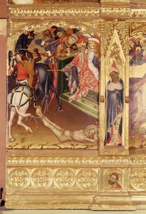 St. George altaarstuk, Valencia, c.1420 door Andres Marcal de Sas