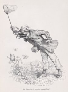 Wat zeg je over de vlinderjacht uit Scènes uit het privé- en openbare leven, ca. 1837-47 door Andrew Best Leloir