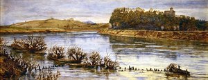 Rivierlandschap door Andrew Brown Donaldson