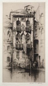 Palazzo Contanni, Venetië door Andrew F. Affleck