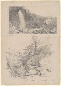 Kaatskill Waterval; en In de Kaatskill Kloof