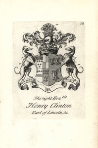 Wapen en wapenrusting van de zeer eerbiedwaardige Henry Clinton, 7e graaf van Lincoln