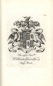 Wapen en wapenrusting van de zeer eerbiedwaardige William Greville, 7e Baron Brooke