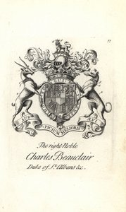 Wapen en wapenrusting van de zeer edele Charles Beauclerk door Andrew Johnston