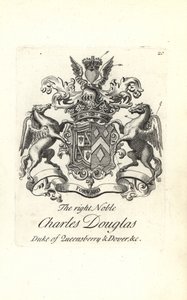 Wapen en wapenrusting van de zeer edele Charles Douglas, 3e hertog van Queensberry en Dover