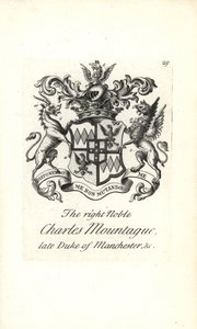 Wapen en wapenrusting van de zeer edele Charles Edward Montagu