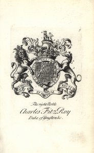 Wapen en wapenrusting van de zeer edele Charles FitzRoy, 2e hertog van Grafton door Andrew Johnston
