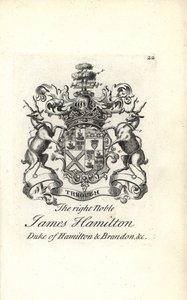 Wapen en wapenrusting van de zeer nobele James Hamilton, 5e hertog van Hamilton en Brandon door Andrew Johnston