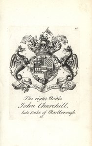 Wapen en wapenrusting van de zeer edele John Churchill