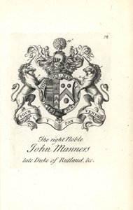 Wapen en wapenrusting van de edele John Manners, 2e hertog van Rutland