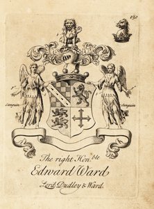 Wapen van de Hooggeachte Edward Ward, 9e Baron Dudley, 4e Baron Ward