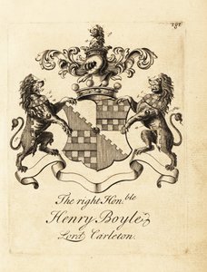 Wapen van de Hooggeachte Henry Boyle, Lord Carleton
