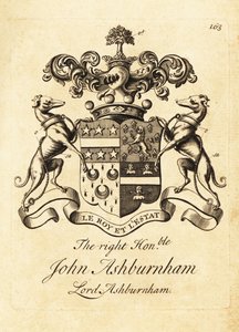 Wapen van de Zeer Eerwaarde John Ashburnham, Heer Ashburnham door Andrew Johnston