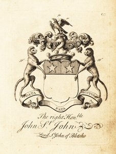 Wapen van de Zeer Eerwaarde John St. door Andrew Johnston