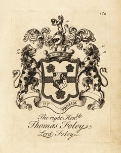 Wapen van de Zeer Eerwaarde Thomas Foley, Heer Foley