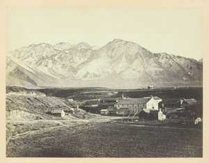 Wasatch Range van de Rocky Mountains, van Brigham Young