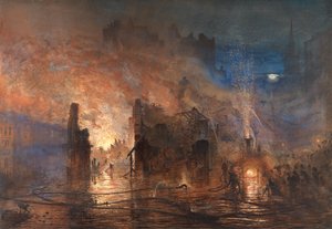 De brand in Clerkenwell, 28 juli 1876