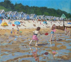 Bat en Bal, Wells-next-the-sea, 2019 door Andrew Macara