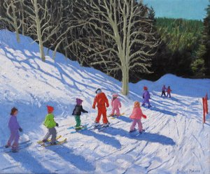 Skiles voor kinderen, Courchevel naar La Tania, 2019
