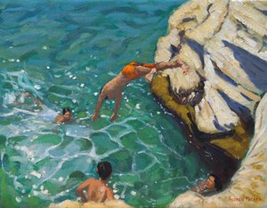 Duiken en zwemmen, Skiathos, 2016