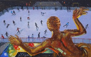 Prometheus, Rockefeller Ice Rink, New York. 2018