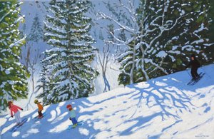 Skiën van Courchevel naar La Tania, 2019 door Andrew Macara