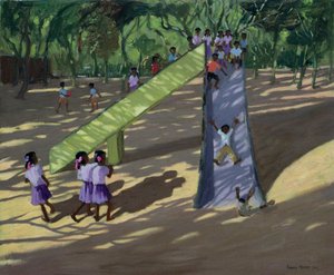Glijbaan, Mysore, 2001 door Andrew Macara