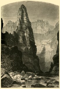 Kanab Canyon, 1874 door Andrew Varick Stout Anthony
