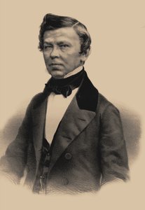 Portret van de dichter Vladimir Grigoryevich Benediktov 1807-1873, 1870