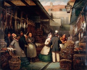 Leadenhall Market, Londen, 1865