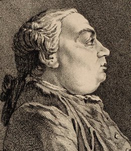 Portret van de componist Niccolò Jommelli 1714-1774 door Ange Laurent de Lalive de Jully
