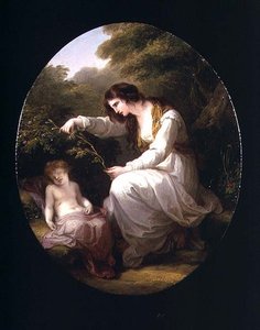 Cleone door Angelica Kauffmann