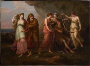  door Angelica Kauffmann