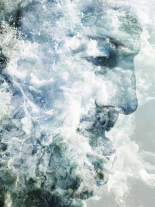 Het gezicht van de zeegod door Angelo Cerantola