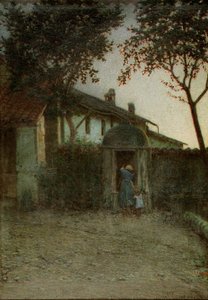 Dageraad door Angelo Morbelli