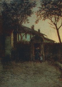 Dageraad door Angelo Morbelli