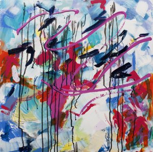 Leven tussen bomen II, 2017 door Angie Kenber