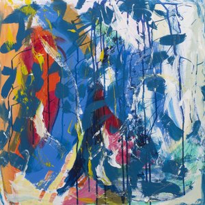 Leven tussen bomen IX, 2017 door Angie Kenber