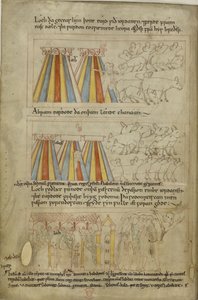 Lot en Abraham door Anglo Saxon