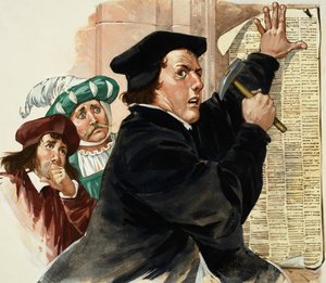 Maarten Luther door Angus McBride