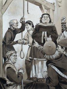 Middeleeuws recht (gouache op papier) door Angus McBride