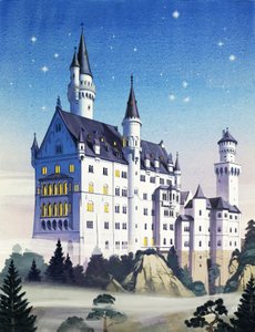 Neuschwanstein door Angus McBride