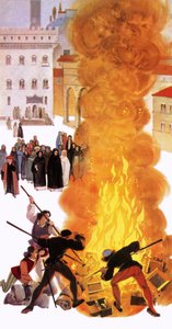 Het werk van Savonarola door Angus McBride