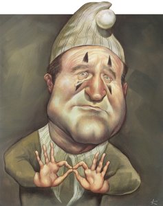 Robin Williams, 2000 door Anita Kunz