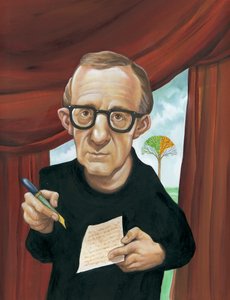 Woody Allen door Anita Kunz