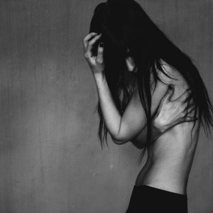 Vrouw in wanhoop
