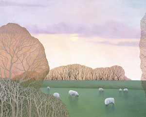 December Schemering door Anna Phillips